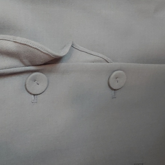 Rebecca Taylor Gabardine Ruffle Jacket Sage - Picture 8 of 12